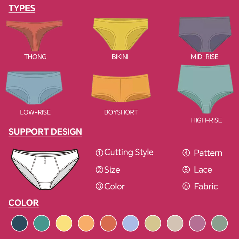 Quality Customed Lady's Brief factory
