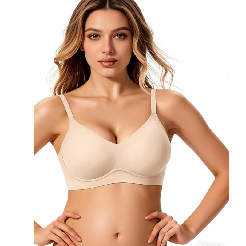 Quality Bare Comfy Stable Unshifting Seamless Jelly Sports Bra For Lounge Pilates factory