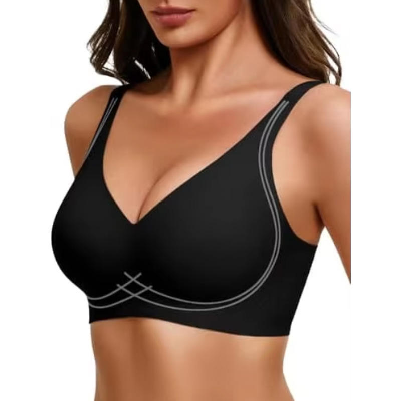 Quality Soothing Contoured Sturdy Seamless Jelly Sports Bra For Office And Go Anywhere factory