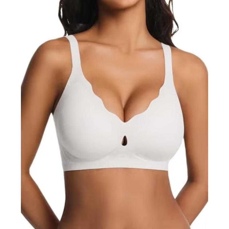 Quality Trendy Stealthy Versatile Seamless Jelly Sports Bra For Travel All - Day Wear factory