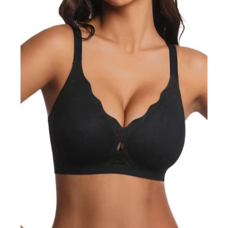 Quality Trendy Stealthy Versatile Seamless Jelly Sports Bra For Travel All - Day Wear factory