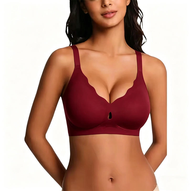 Quality Trendy Stealthy Versatile Seamless Jelly Sports Bra For Travel All - Day Wear factory