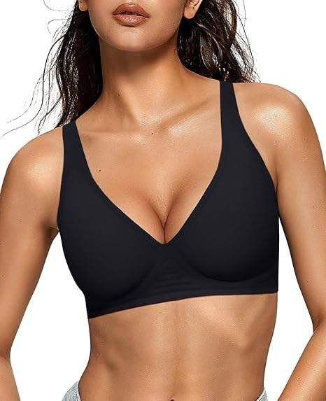 Quality Elastic Supportive Breathable Seamless Jelly Sports Bra For Yoga Home Workouts factory