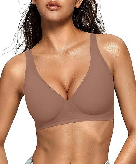 Quality Elastic Supportive Breathable Seamless Jelly Sports Bra For Yoga Home Workouts factory