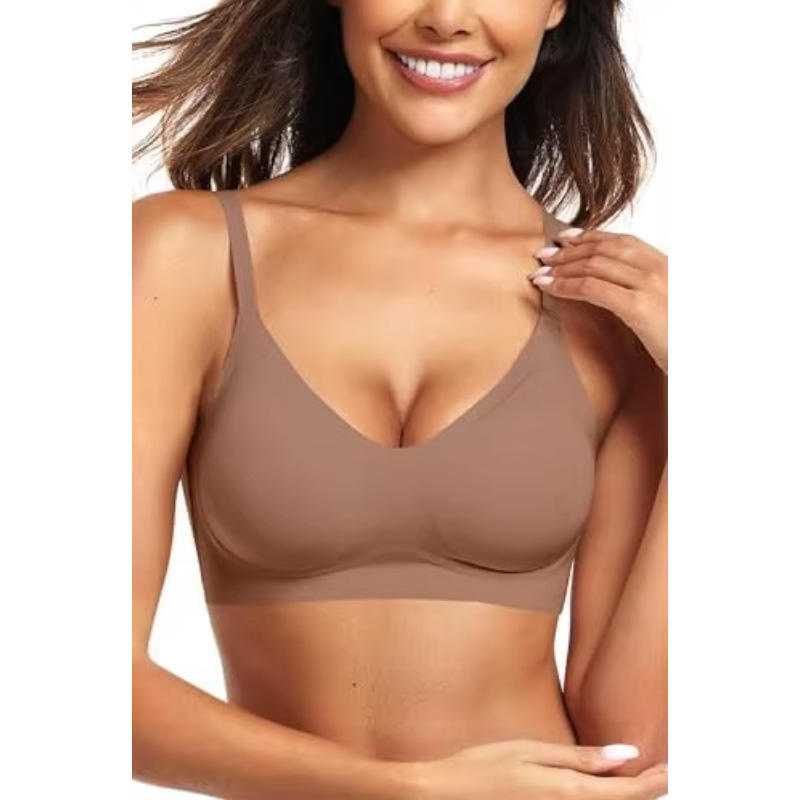 Quality Silky Soft Quick - Dry Seamless Jelly Sports Bra For Warm - Ups And Cool- Downs factory