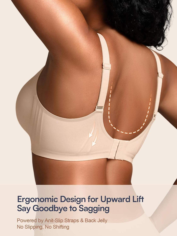 Quality Versatile Breathable Supportive Seamless Jelly Sports Bra For Lounge factory