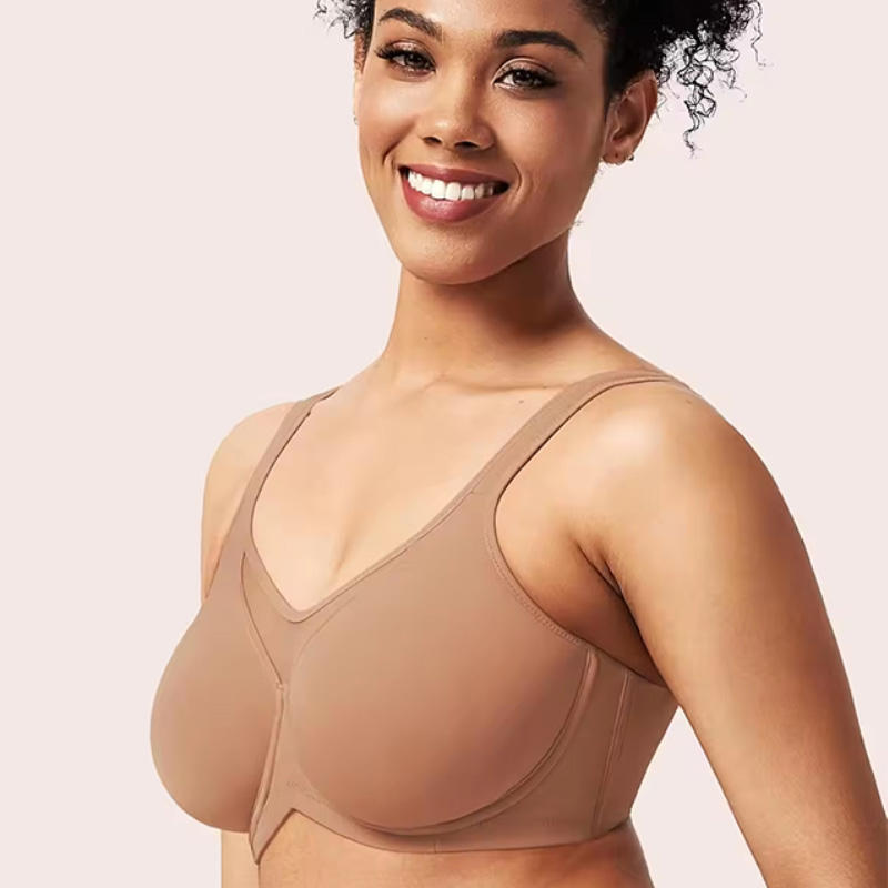 Quality Comfy Breathable Elastic Seamless Jelly Sports Bra For Home Workouts factory