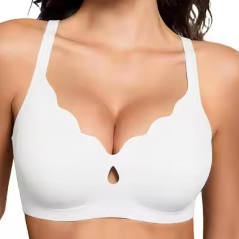 Quality Versatile Unshifting Comfy Seamless Jelly Sports Bra For All - Day Wear factory