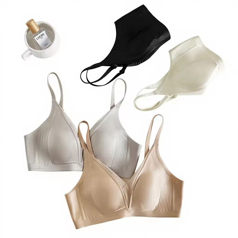 Quality Moisture Wicking Ultra Soft Seamless Jelly Sports Bra For Home Workouts factory
