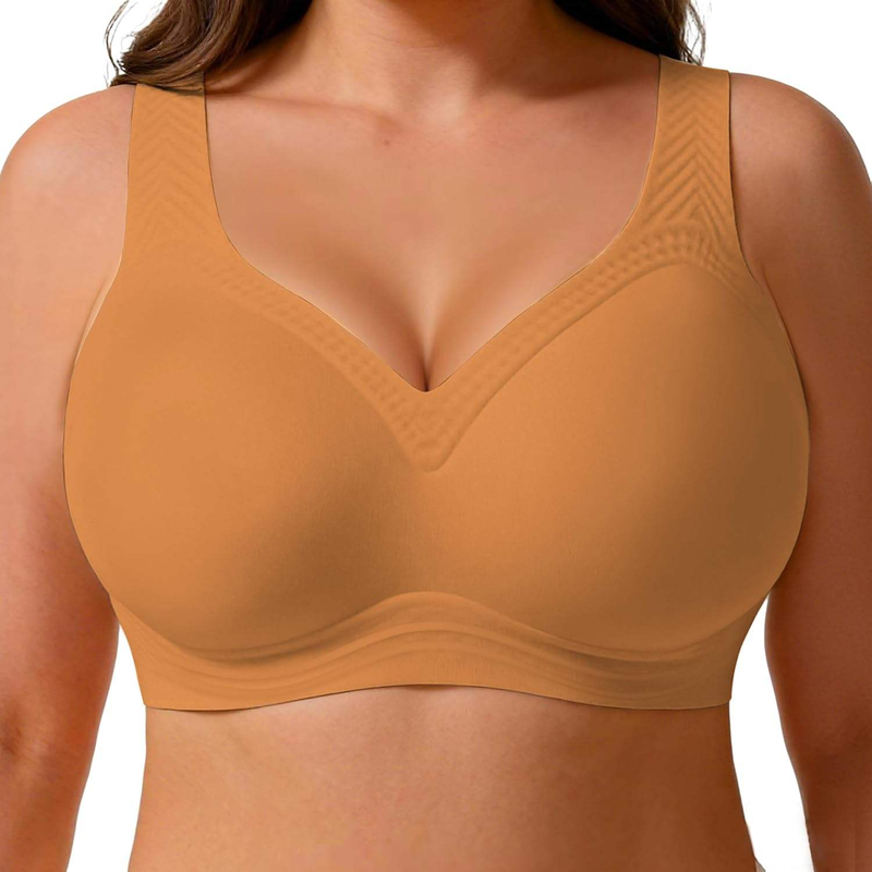 Quality Elastic Firm Buttery Fresh Seamless Jelly Sports Bra For Lounge Sleep factory
