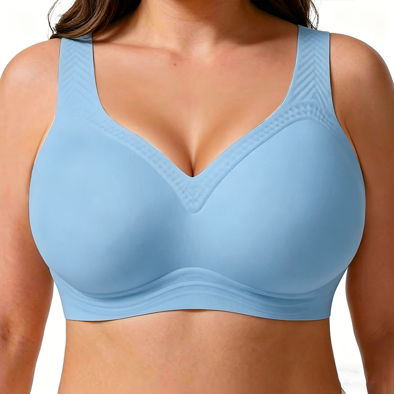 Quality Elastic Firm Buttery Fresh Seamless Jelly Sports Bra For Lounge Sleep factory