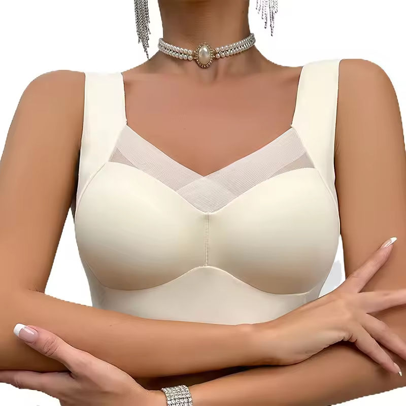 Quality Shaping Stretchy Translucent Seamless Jelly Sports Bra For All Day Wear factory
