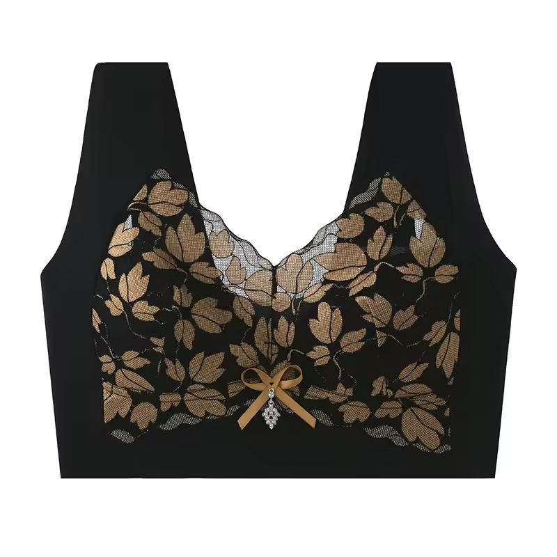 Quality Durable Invisible Quick Dry Seamless Jelly Sports Bra For Lounge Layering factory
