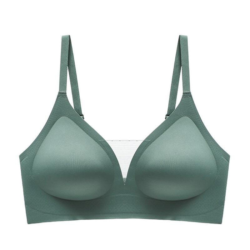 Quality Firm Moisture Wicking Stretchy Seamless Jelly Sports Bra For Hot Yoga factory