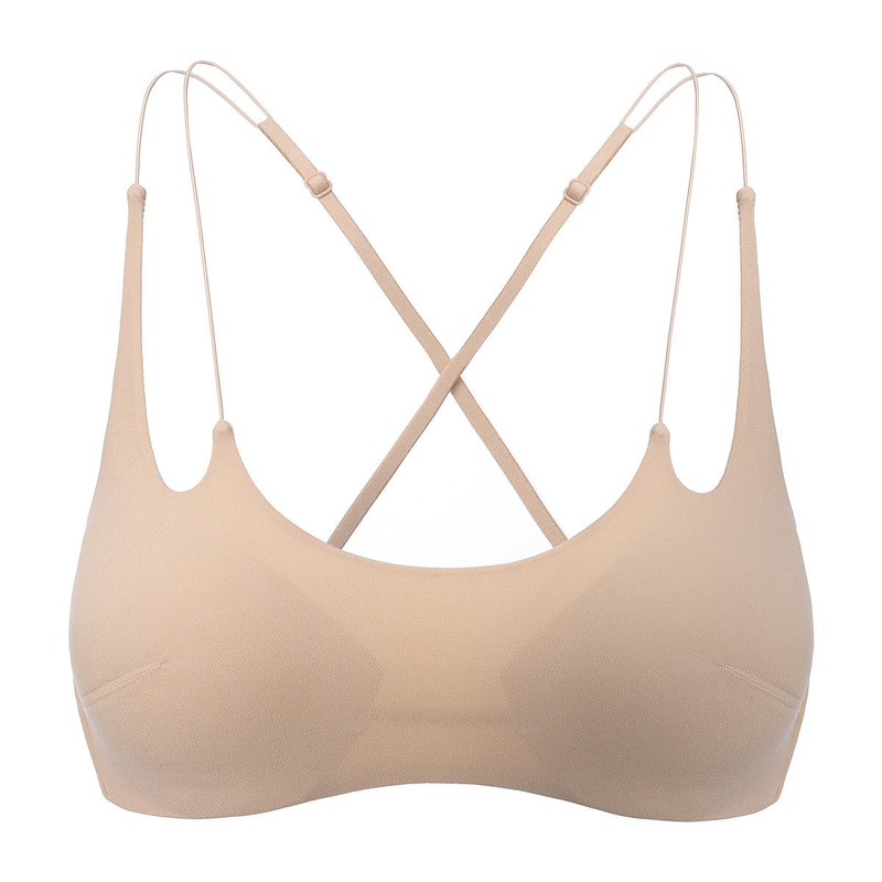 Quality Quick Dry Elastic Stable Seamless Jelly Sports Bra For All - Day Wear factory
