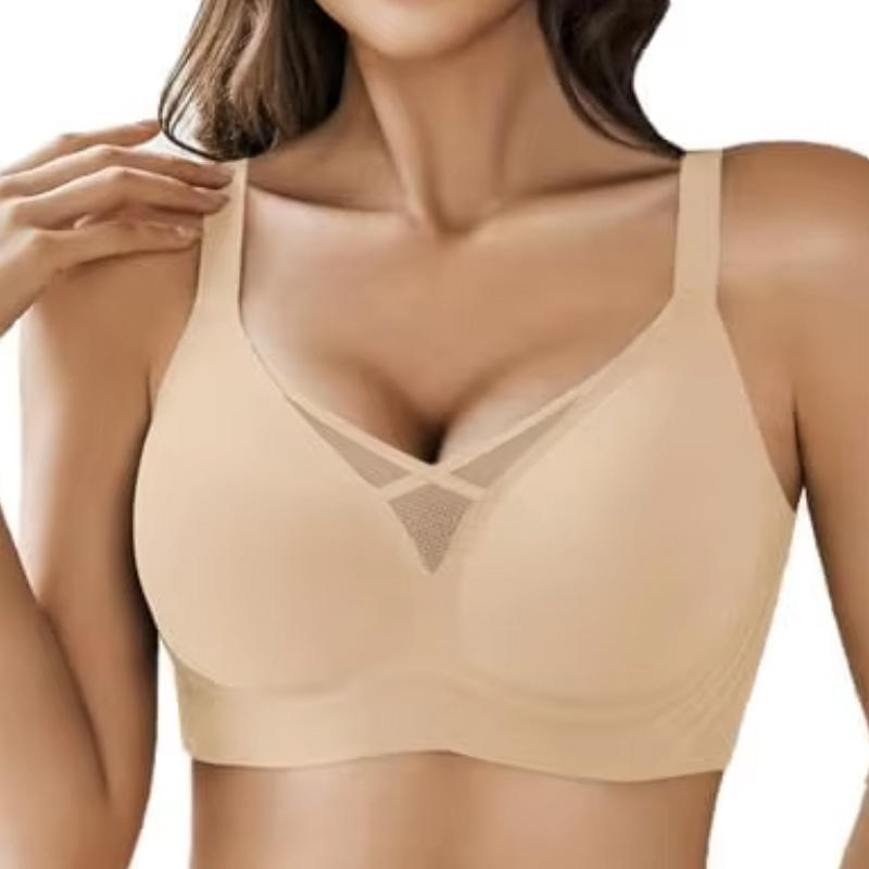 Quality Shaping Feminine Versatile Seamless Jelly Sports Bra For Layering factory