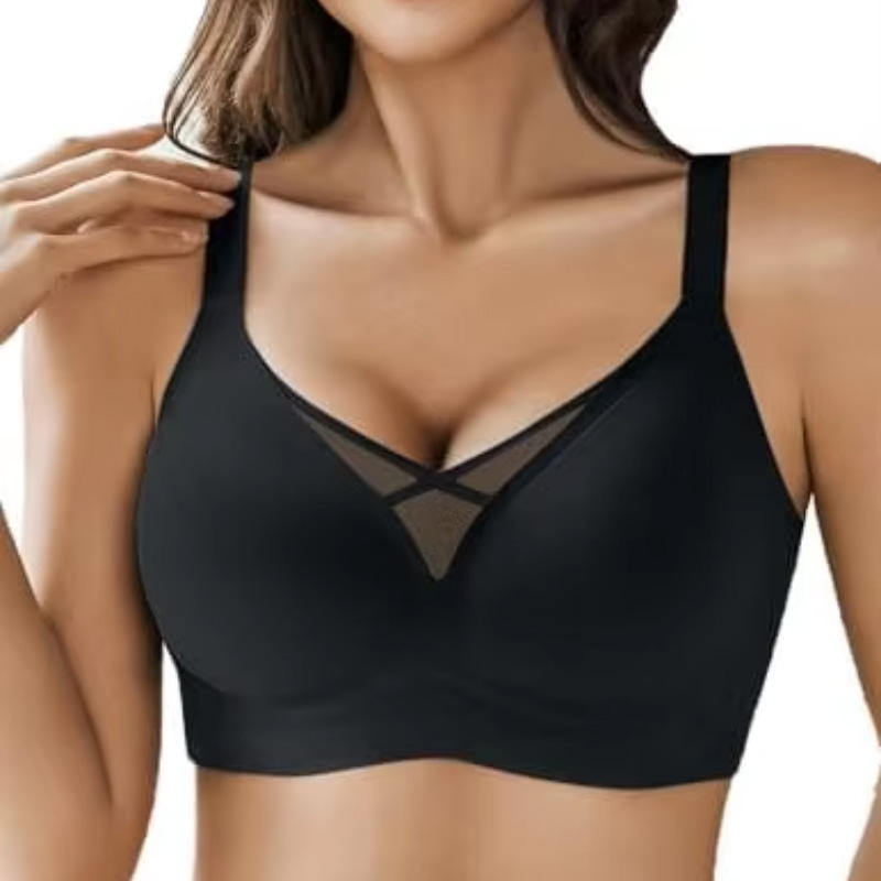 Quality Shaping Feminine Versatile Seamless Jelly Sports Bra For Layering factory