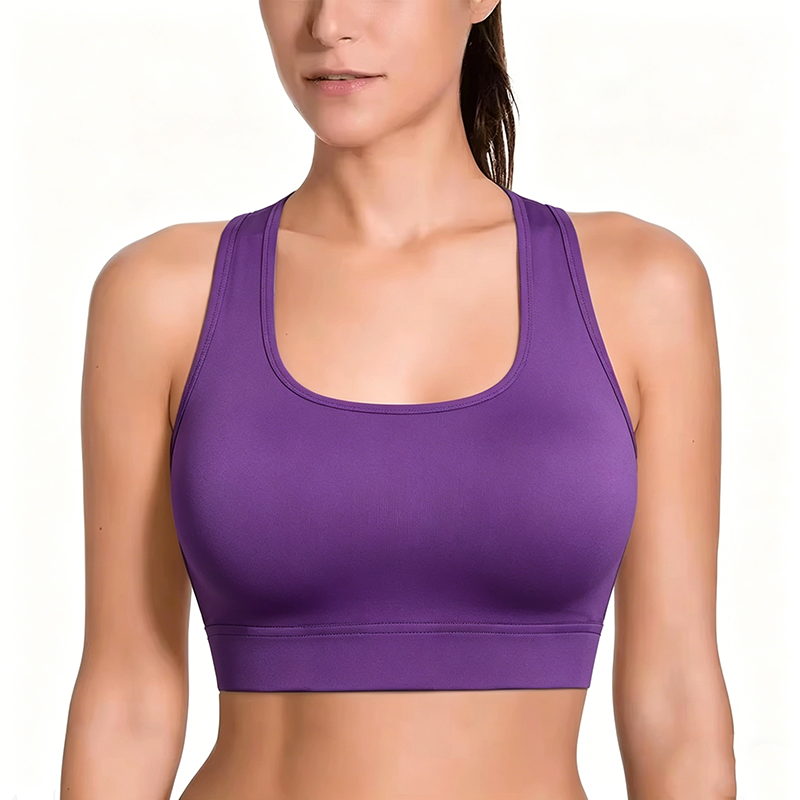 Quality Versatile Lasting Breathable Seamless Jelly Sports Bra For Commute Under Tees factory