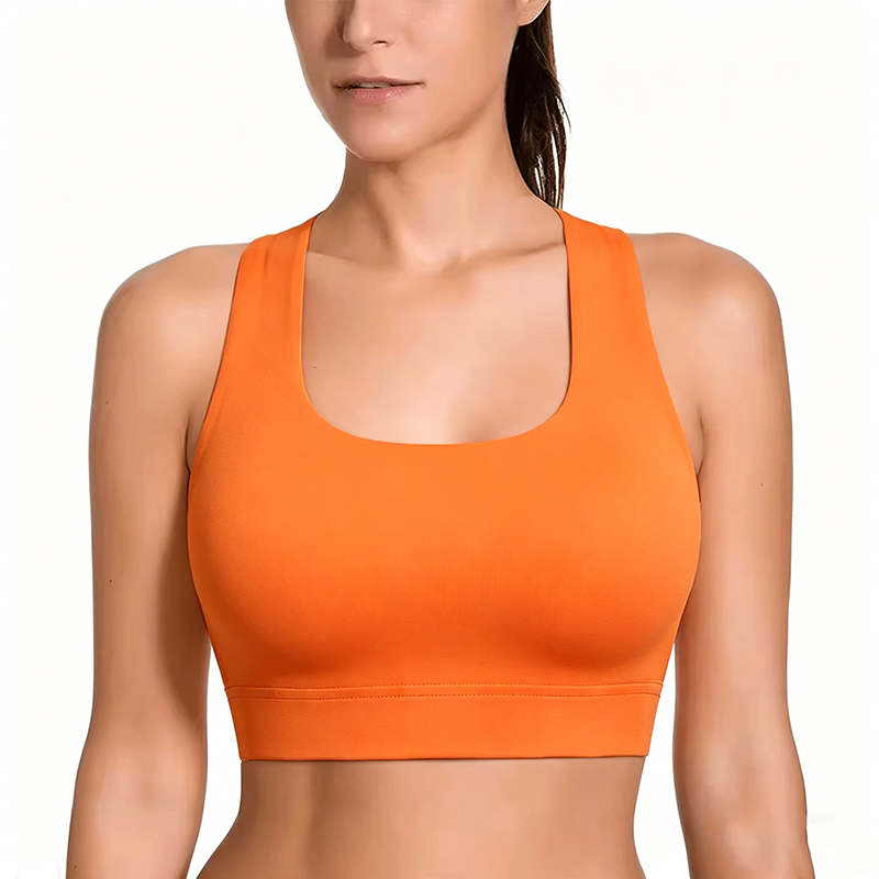 Quality Versatile Lasting Breathable Seamless Jelly Sports Bra For Commute Under Tees factory