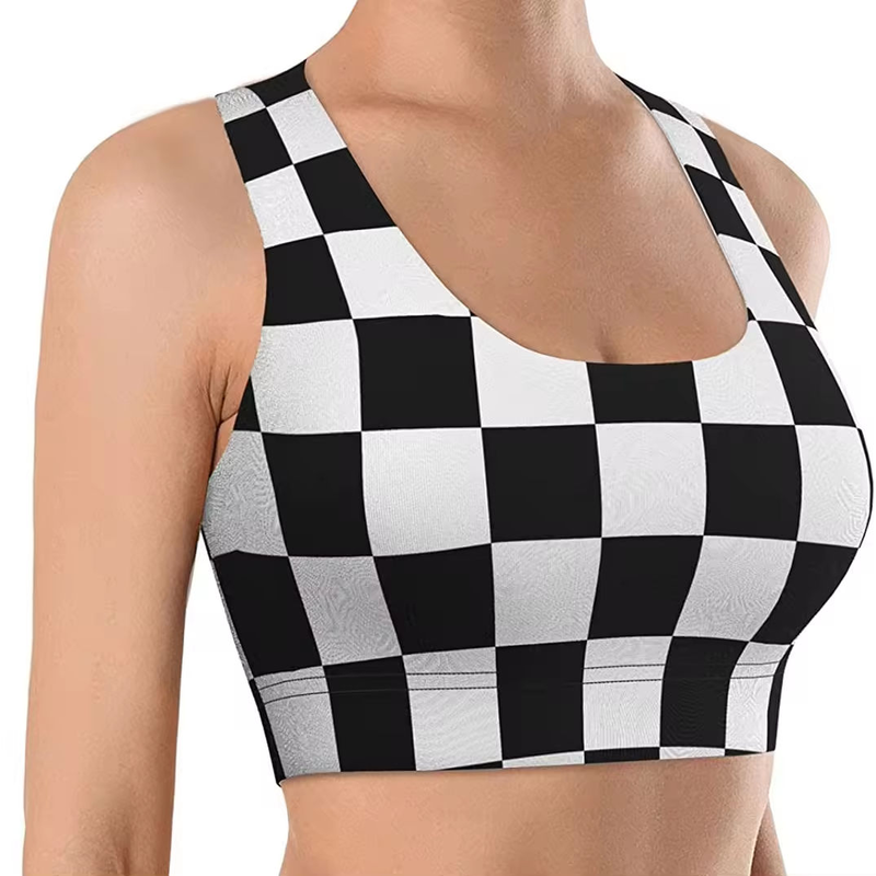 Quality Versatile Lasting Breathable Seamless Jelly Sports Bra For Commute Under Tees factory