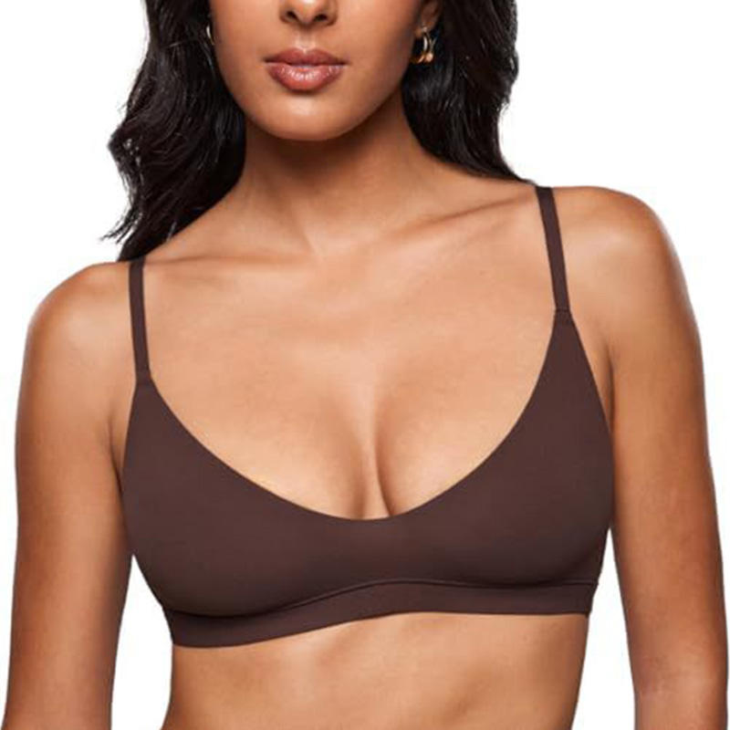 Quality Quick Dry Versatile Sporty Wireless Jelly Strip Bra For Everyday Multi - Use factory