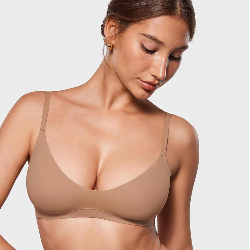 Quality Quick Dry Versatile Sporty Wireless Jelly Strip Bra For Everyday Multi - Use factory