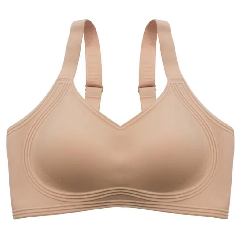 Quality Breathable Firm Featherlight Wireless Jelly Strip Bra For Everyday  factory