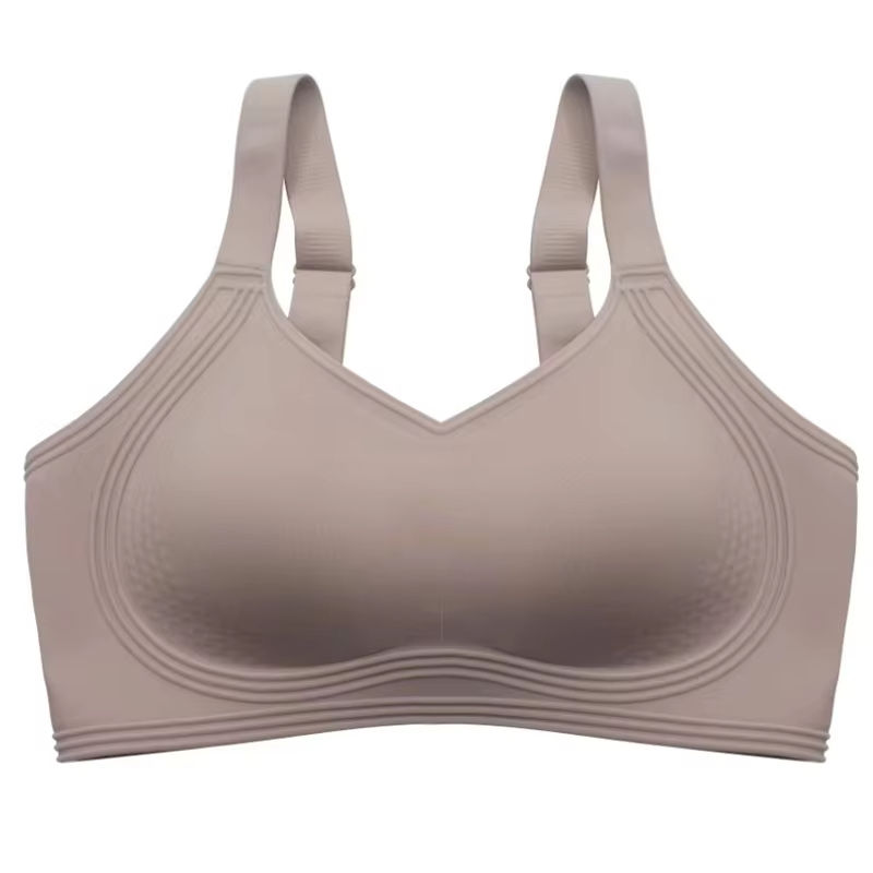 Quality Breathable Firm Featherlight Wireless Jelly Strip Bra For Everyday  factory