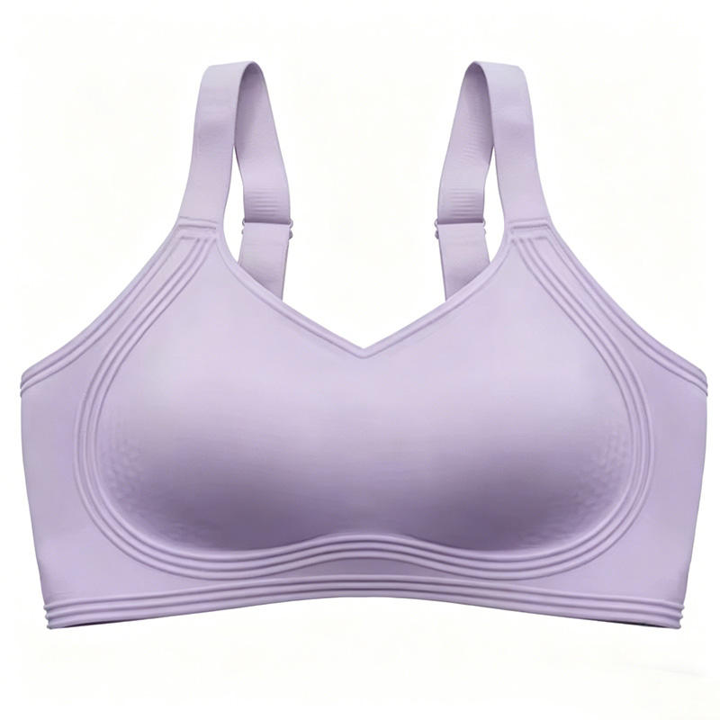 Quality Breathable Firm Featherlight Wireless Jelly Strip Bra For Everyday  factory