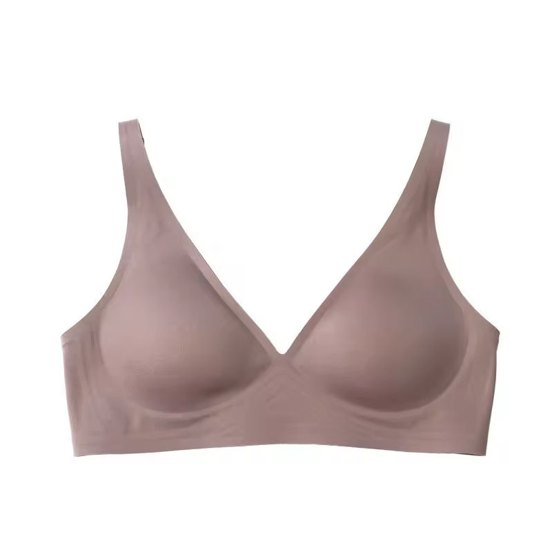 Quality Breathable Stretchy U - Back Wireless Jelly Strip Bra For Everyday factory