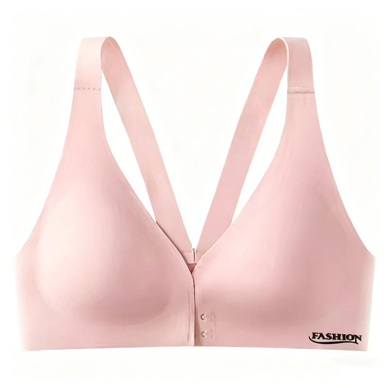 Quality Seamless Soft Stretchy Flattering Wireless Jelly Strip Bra For Multi - Sport factory