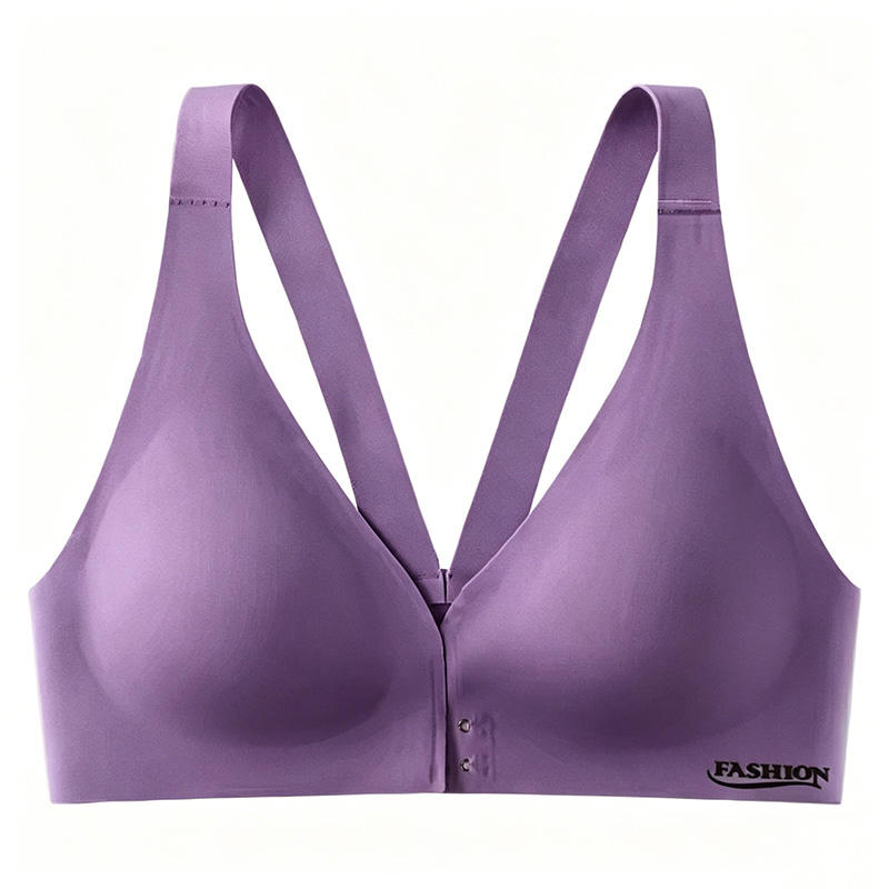 Quality Seamless Soft Stretchy Flattering Wireless Jelly Strip Bra For Multi - Sport factory
