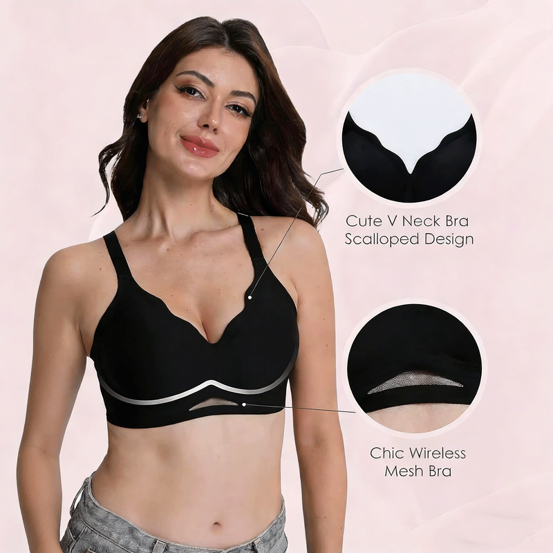 Quality Translucent Fitted Support Wireless Jelly Strip Bra For Everyday Multi - Use factory