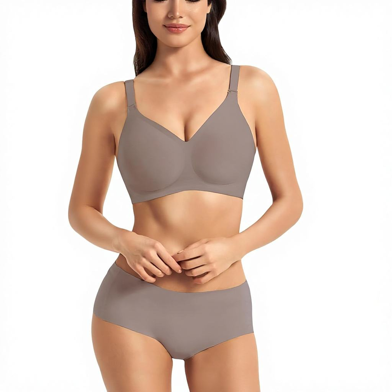 Quality Feminine Unnoticeable U - Back Jelly Push Up Bra For Everyday Layering factory