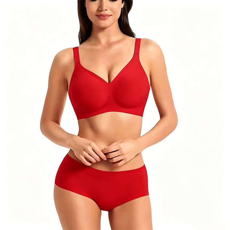 Quality Feminine Unnoticeable U - Back Jelly Push Up Bra For Everyday Layering factory