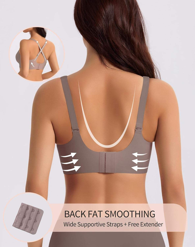 Quality Feminine Unnoticeable U - Back Jelly Push Up Bra For Everyday Layering factory