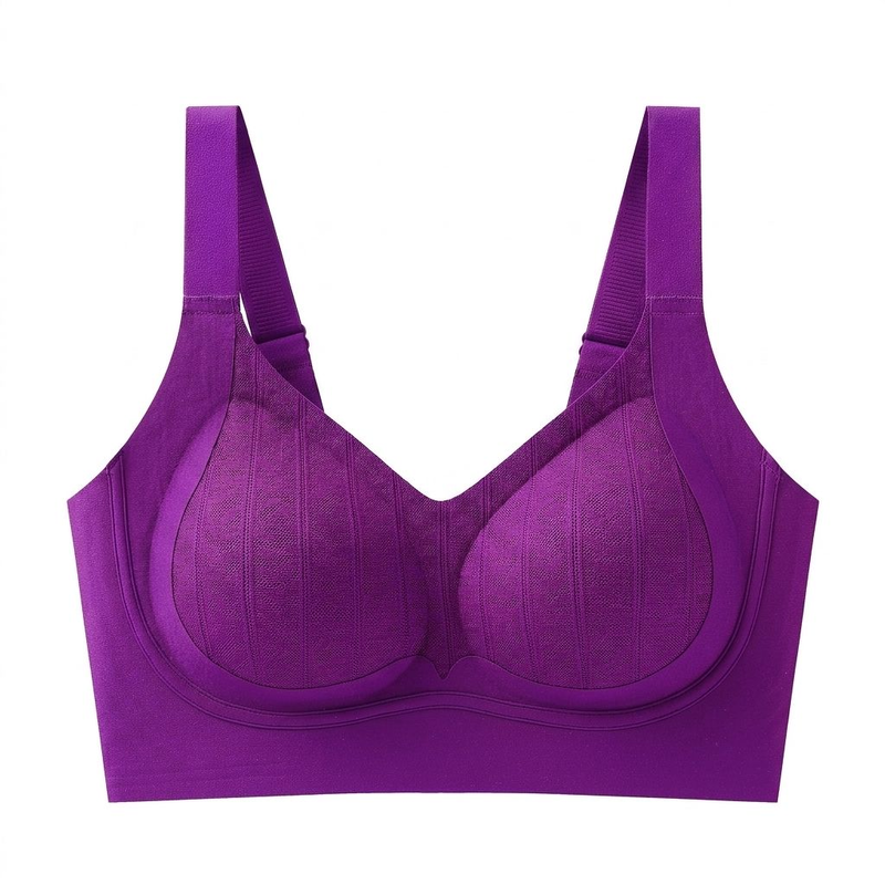 Quality Versatile Seamless  Elegant Everyday Jelly Push Up Bra For Lounge Sleep factory