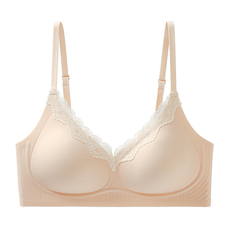 Quality Feminine Stretchy Bare Breathable Jelly Push Up Bra For Daily Wear factory