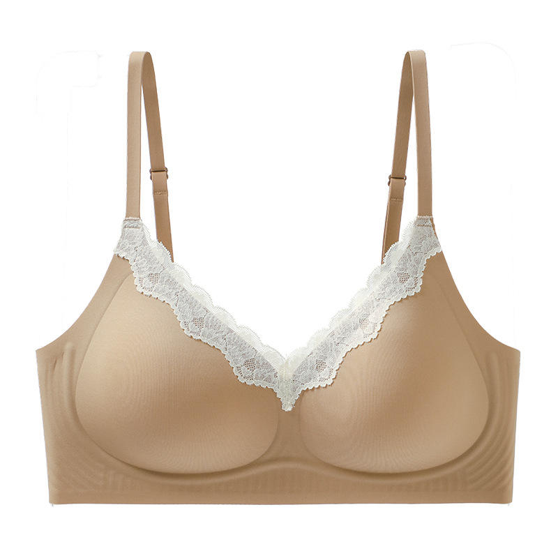 Quality Feminine Stretchy Bare Breathable Jelly Push Up Bra For Daily Wear factory