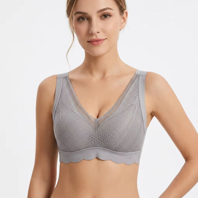 Quality Feminine U-back Breathable Stable Jelly Push Up Bra For Lounge Sleep factory