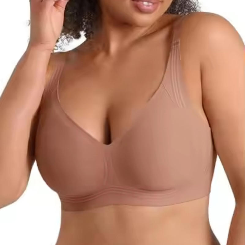 Quality Unnoticeable Breathable Quick - Dry Everyday Jelly Push Up Bra For Yoga factory