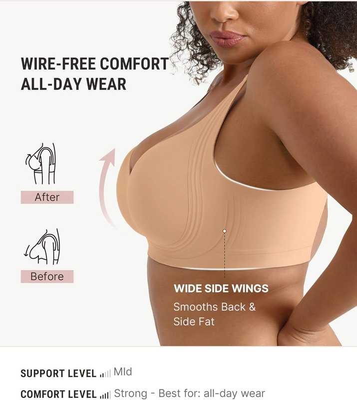 Quality Unnoticeable Breathable Quick - Dry Everyday Jelly Push Up Bra For Yoga factory