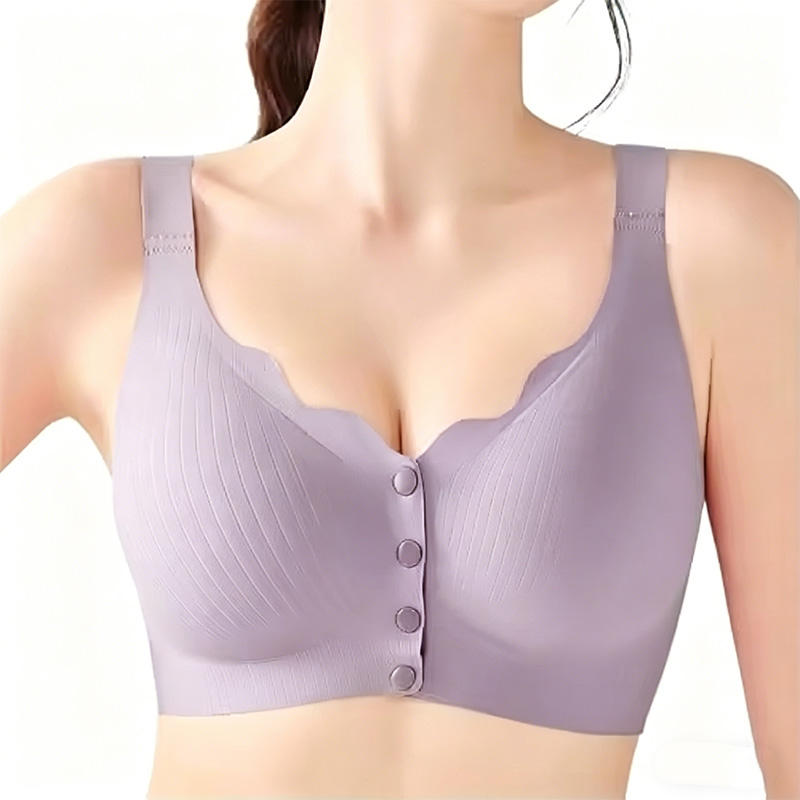 Quality Discreet Elegant Versatile Seamless Jelly Push Up Bra For Daily Wear factory