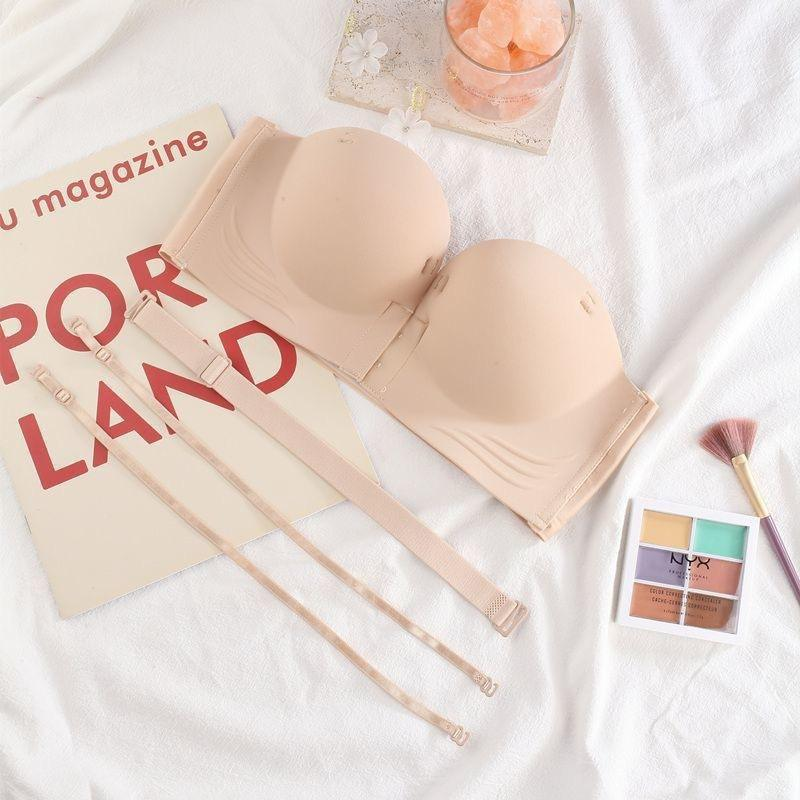 Quality Breathable Quick - Dry Feminine Everyday Jelly Push Up Bra For Lounge factory