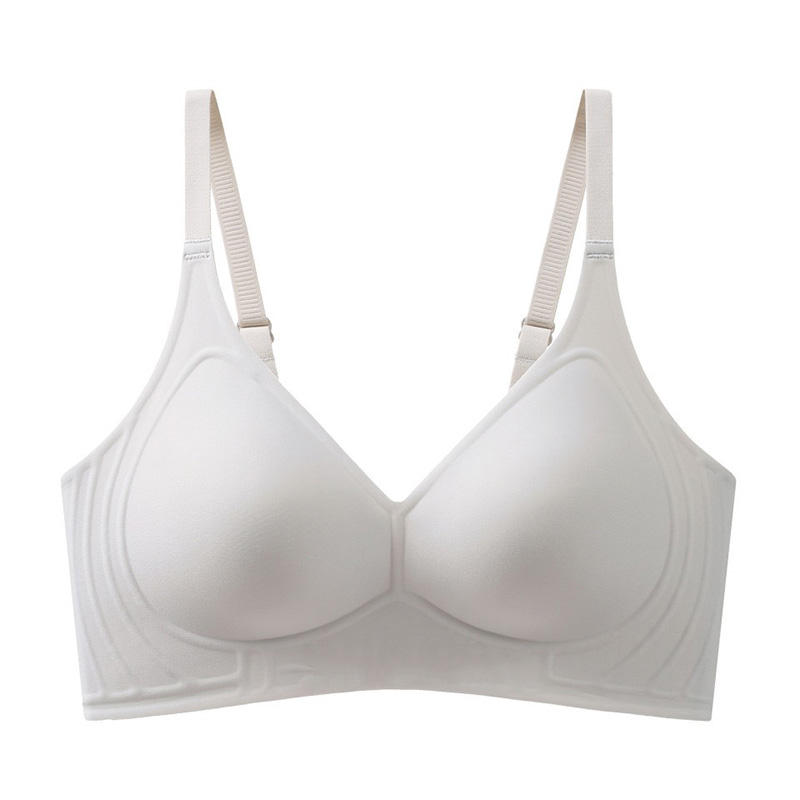 Quality Soft Versatile Seamless Breathable Jelly Push Up Bra For All - Day Wear factory