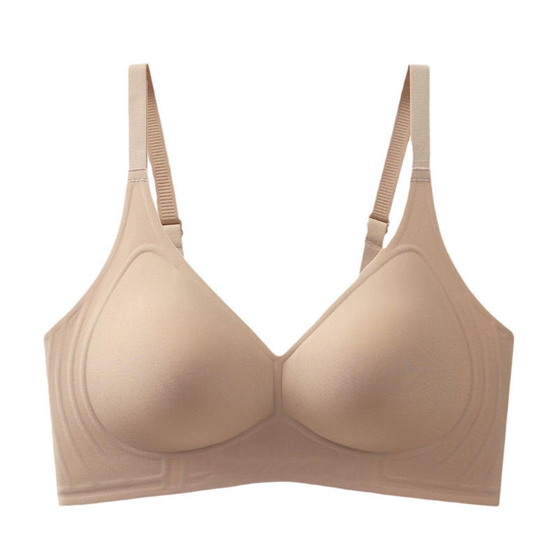 Quality Soft Versatile Seamless Breathable Jelly Push Up Bra For All - Day Wear factory