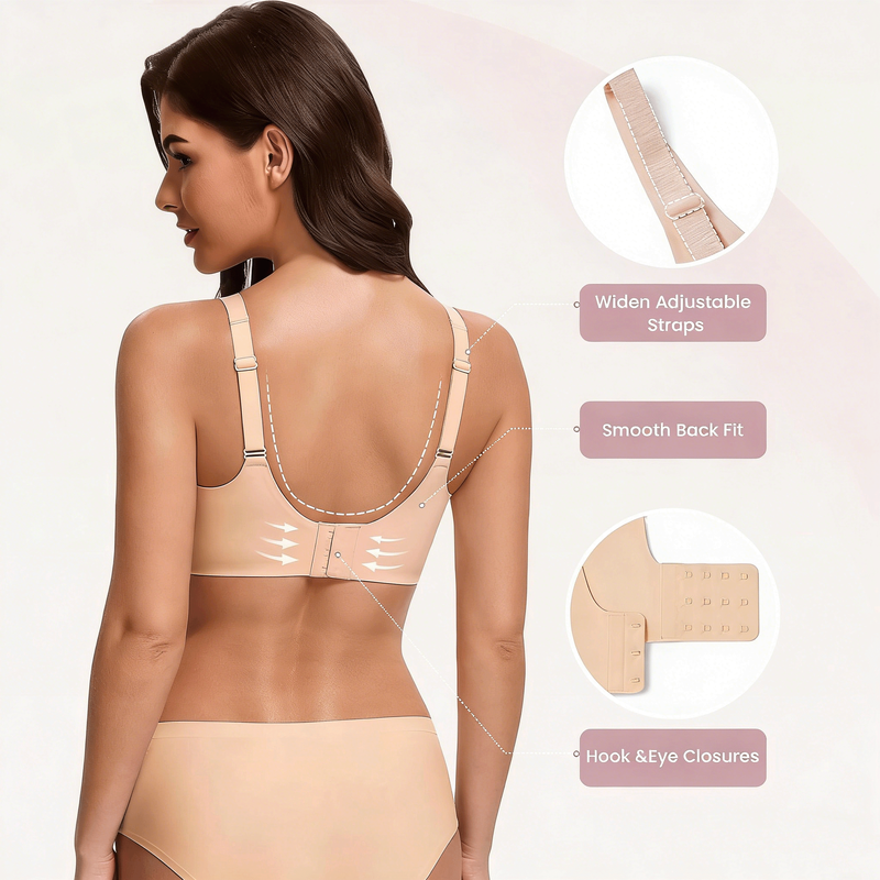 Quality Bare Supportive Wireless Elastic Jelly Push Up Bra For Lounge Sleep factory