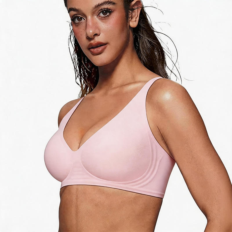 Quality Durable Wireless Everyday Stable Jelly Push Up Bra For Home Workouts factory
