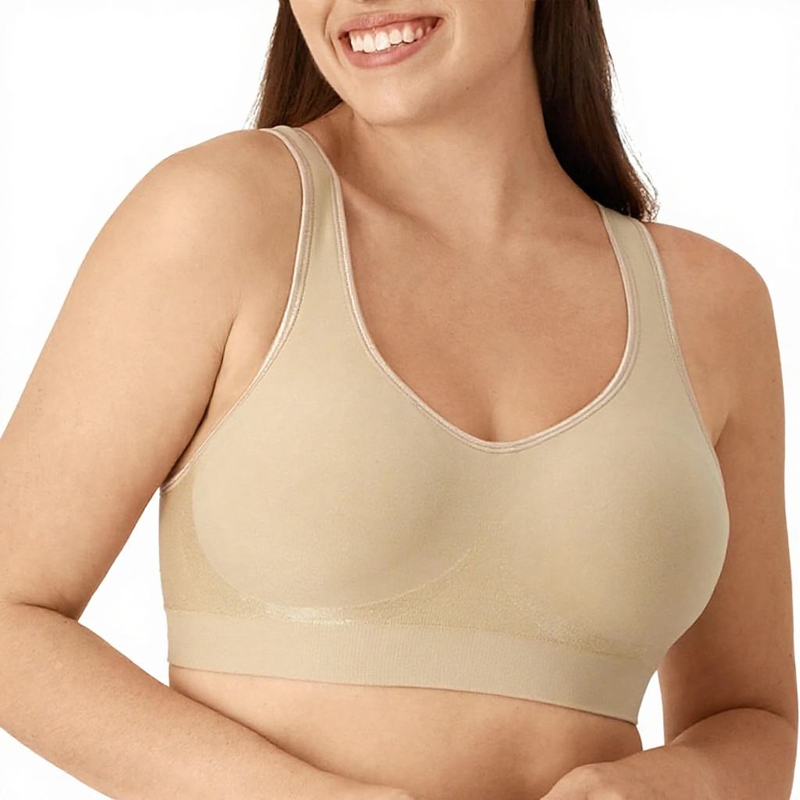 Quality Elastic Breathable Unnoticeable Wireless Jelly Push Up Bra For Daily Wear factory
