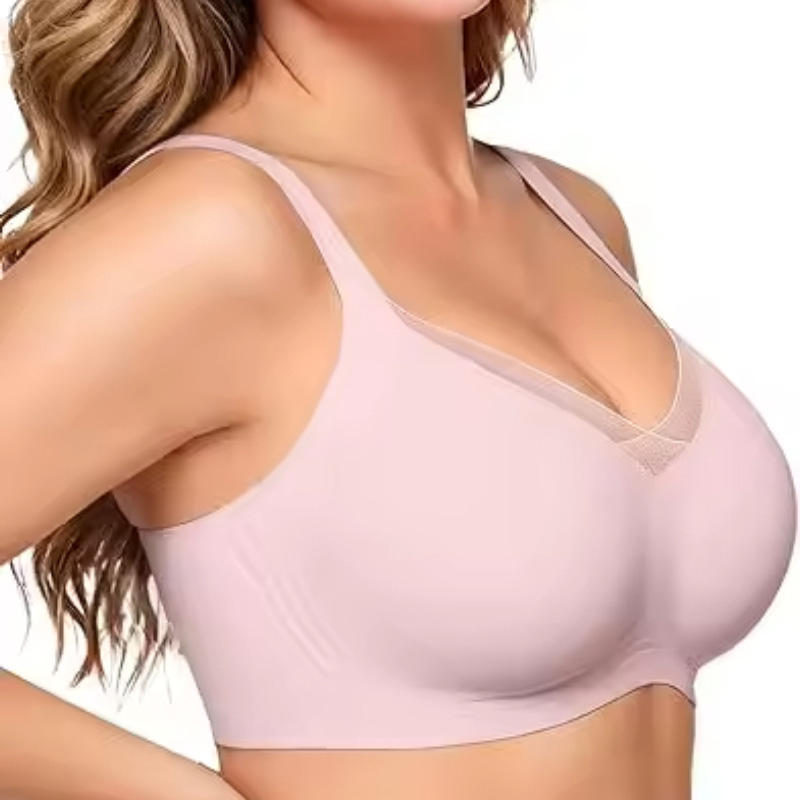 Quality Unshifting U - Back Invisible Wireless Jelly Strip Bra For Lounge Layering factory